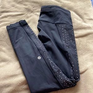 Awesome Black Lululemon leggings sz 8 NWOT